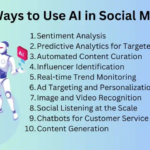 10 Ways to Use AI in Social Media Strategy